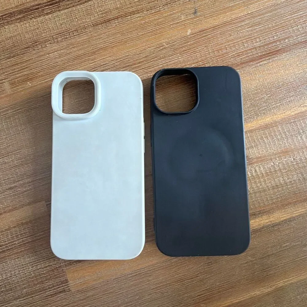 Unbranded Black and White Phone-cases